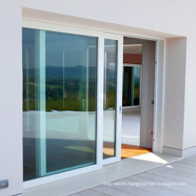 WANJIA modern design uPVC sliding door PVC doors